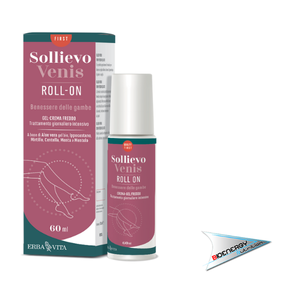 Erba Vita - SOLLIEVO VENIS ROLL-ON (Conf. 60 ml) - 